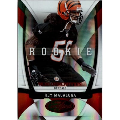 2009 Certified Mirror Red #189 Rey Maualuga