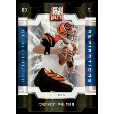 2009 Donruss Elite Aspirations #20 Carson Palmer/91