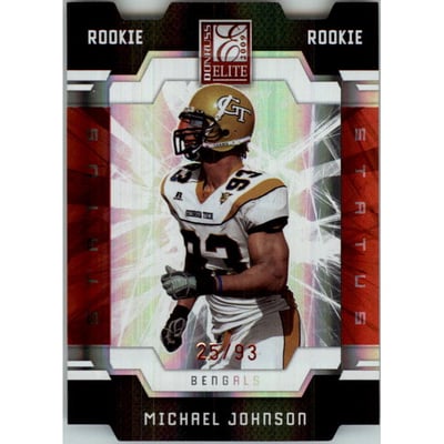 2009 Donruss Elite Status #168 Michael Johnson/93