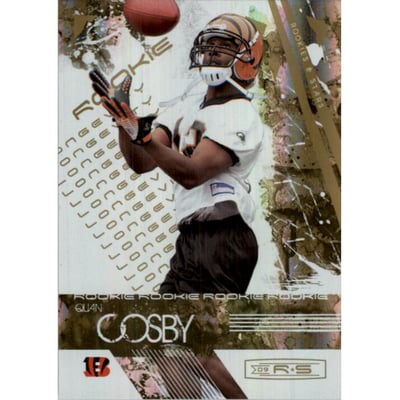 2009 Donruss Rookies and Stars Longevity Parallel Gold #182 Quan Cosby