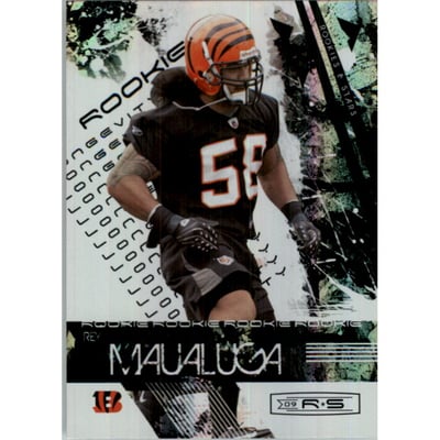 2009 Donruss Rookies and Stars Longevity Parallel Silver Holofoil #186 Rey Maualuga