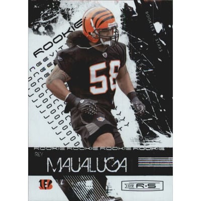 2009 Donruss Rookies and Stars Longevity Parallel Silver #186 Rey Maualuga