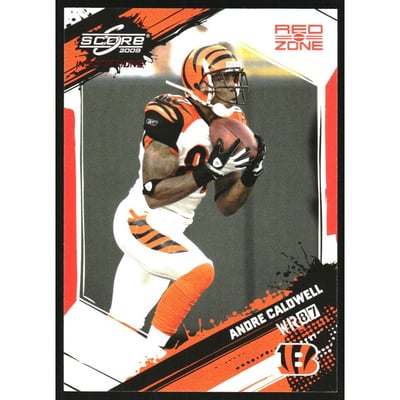 2009 Score Inscriptions Red Zone #56 Andre Caldwell
