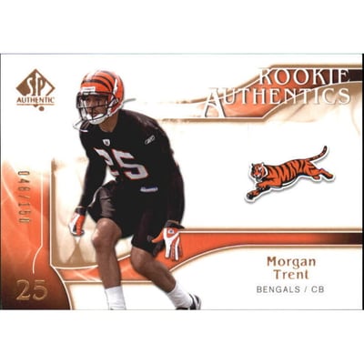 2009 SP Authentic Bronze #222 Morgan Trent