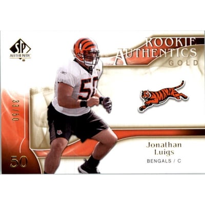 2009 SP Authentic Gold #221 Jonathan Luigs
