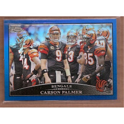 2009 Topps Chrome Blue Refractors #TC14 Carson Palmer