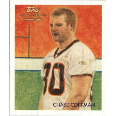 2009 Topps National Chicle Mini Topps Back #112 Chase Coffman