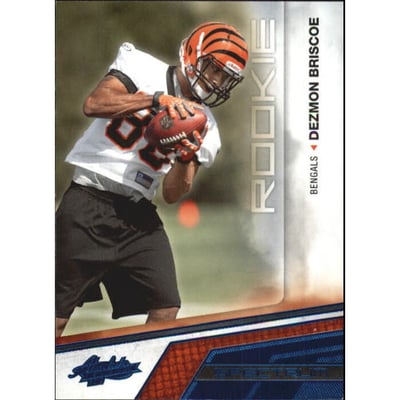 2010 Absolute Memorabilia Spectrum Blue Retail #130 Dezmon Briscoe