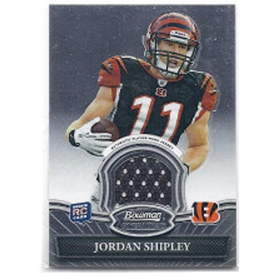 2010 Bowman Sterling #BSRJS Jordan Shipley JSY B RC