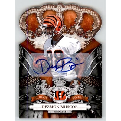 2010 Crown Royale Autographs #130 Dezmon Briscoe/249
