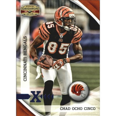 2010 Panini Gridiron Gear Platinum X's #31 Chad Ochocinco
