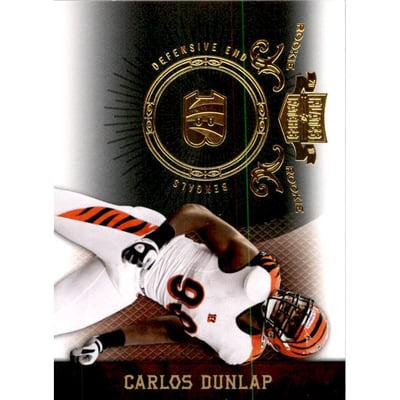 2010 Panini Plates and Patches Gold #112 Carlos Dunlap