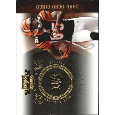 2010 Panini Plates and Patches Gold #21 Chad Ochocinco