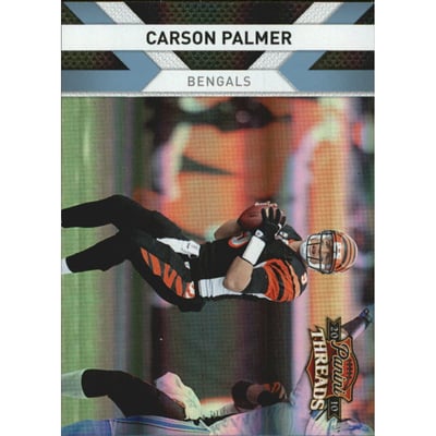 2010 Panini Threads Platinum Holofoil #29 Carson Palmer