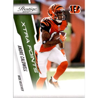 2010 Prestige Xtra Points Green #40 Andre Caldwell