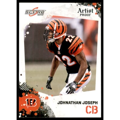 2010 Score Artist's Proof #62 Johnathan Joseph