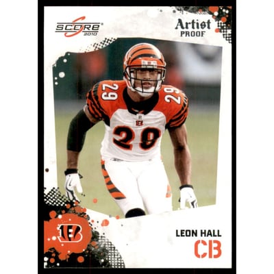 2010 Score Artist's Proof #64 Leon Hall