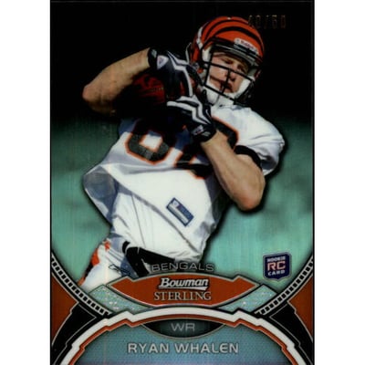 2011 Bowman Sterling Black Refractors #28 Ryan Whalen