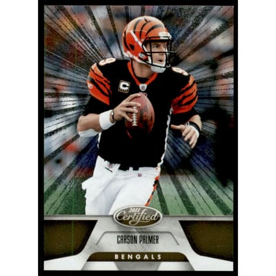 2011 Certified Platinum Gold #29 Carson Palmer