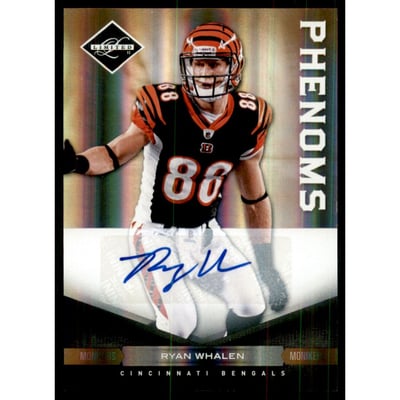 2011 Limited Monikers Autographs Gold #195 Ryan Whalen/25
