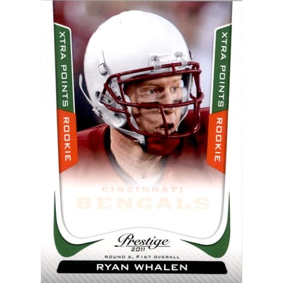 2011 Prestige Xtra Points Green #287 Ryan Whalen
