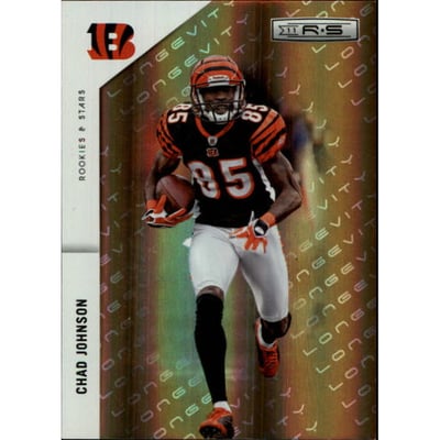 2011 Rookies and Stars Longevity Parallel Gold #31 Chad Ochocinco