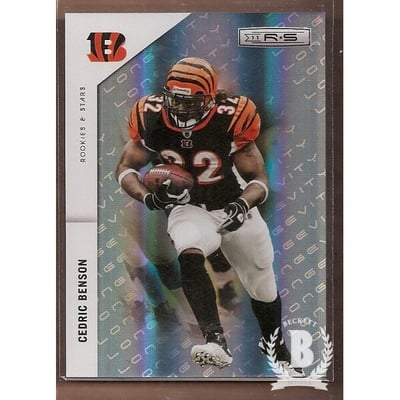 2011 Rookies and Stars Longevity Parallel Platinum #30 Cedric Benson
