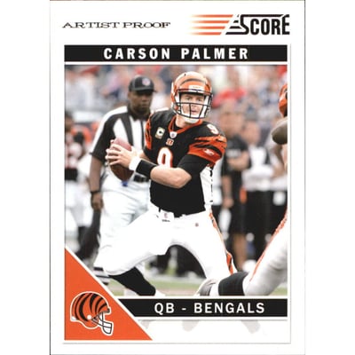 2011 Score Artist's Proof #58 Carson Palmer