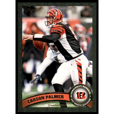 2011 Topps Black #206 Carson Palmer
