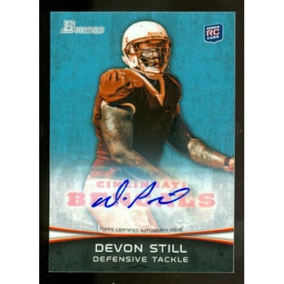 2012 Bowman Rookie Autographs #169 Devon Still SP