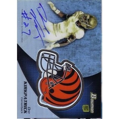 2012 Bowman Rookie Team Helmet Autographs #BCRADK Dre Kirkpatrick