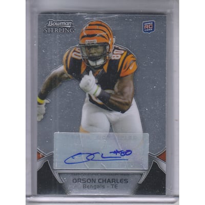 2012 Bowman Sterling #AU107 Orson Charles AU