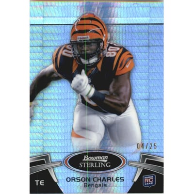 2012 Bowman Sterling Prism Refractors #9 Orson Charles