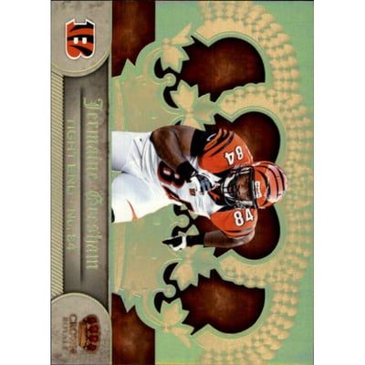 2012 Crown Royale Gold Holofoil Non-Die Cut #14 Jermaine Gresham