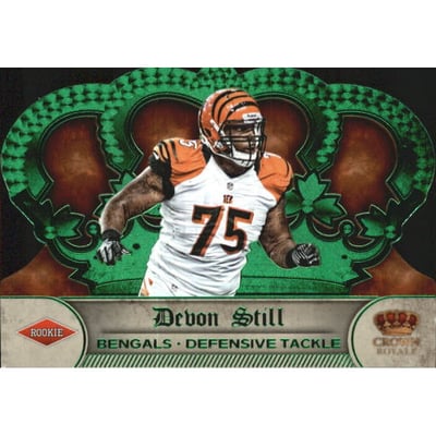 2012 Crown Royale Green #179 Devon Still