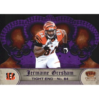 2012 Crown Royale Purple #14 Jermaine Gresham