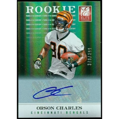 2012 Elite Turn of the Century Autographs #145 Orson Charles/399