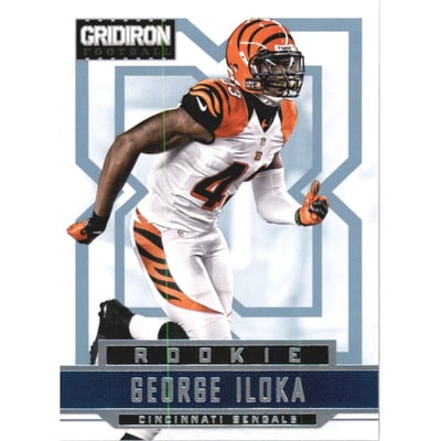 2012 Gridiron Platinum X's #238 George Iloka