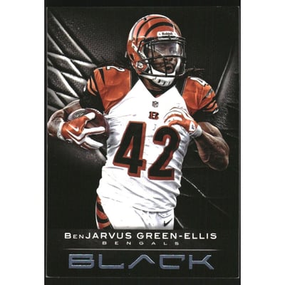 2012 Panini Black Platinum #10 BenJarvus Green-Ellis