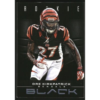 2012 Panini Black Platinum #134 Dre Kirkpatrick