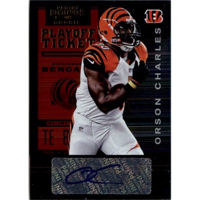 2012 Panini Contenders Playoff Ticket #176 Orson Charles AU
