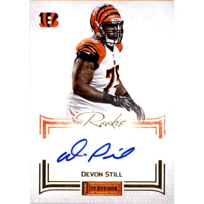 2012 Panini Playbook Gold #105 Devon Still AU