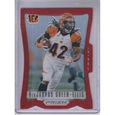 2012 Panini Prizm Prizms Red #40 BenJarvus Green-Ellis