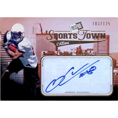 2012 Press Pass SportsTown Silver #STOC Orson Charles/125