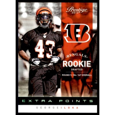 2012 Prestige Extra Points Green #225 George Iloka