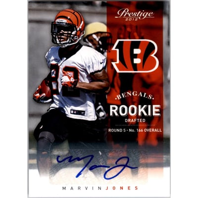 2012 Prestige Rookie Autographs #286 Marvin Jones/799