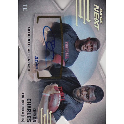 2012 SAGE Next Die Cut #6 Orson Charles