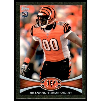2012 Topps Black #286 Brandon Thompson