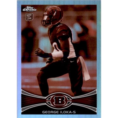 2012 Topps Chrome Sepia Refractors #205 George Iloka
