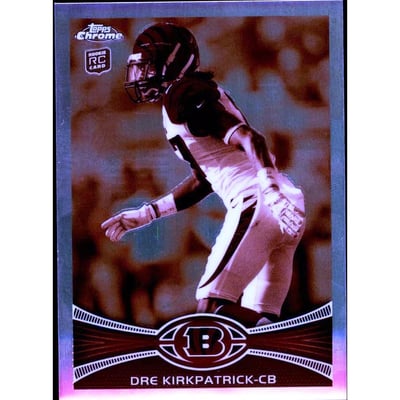 2012 Topps Chrome Sepia Refractors #28 Dre Kirkpatrick